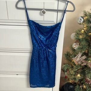 Blue Lucy in the Sky Dress